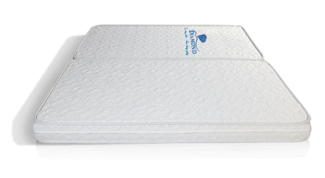 Đệm bông ép Kim Cương Diamond 2 mảnh (gấm xốp đặc biệt)